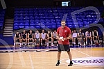 Belgrade basketball clinic Dusan Ivkovic, organized by the Association of Basketball Coaches of Serbia, is held at the Ranko Zeravica Sports Hall in New Belgrade.Beogradska kosarkaska klinika Dusan Ivkovic u organizaciji Udruzenje kosarkaskih trene