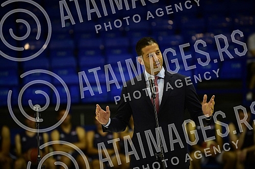 Belgrade basketball clinic Dusan Ivkovic, organized by the Association of Basketball Coaches of Serbia, is held at the Ranko Zeravica Sports Hall in New Belgrade.Beogradska kosarkaska klinika Dusan Ivkovic u organizaciji Udruzenje kosarkaskih trene