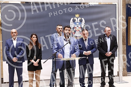 The Mayor of Belgrade, Aleksandar Sapic, presented his assistants and the areas they will be responsible for in the Belgrade City Assembly.