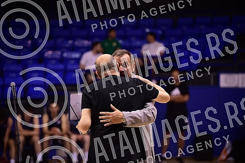 Belgrade basketball clinic Dusan Ivkovic, organized by the Association of Basketball Coaches of Serbia, is held at the Ranko Zeravica Sports Hall in New Belgrade.Beogradska kosarkaska klinika Dusan Ivkovic u organizaciji Udruzenje kosarkaskih trene
