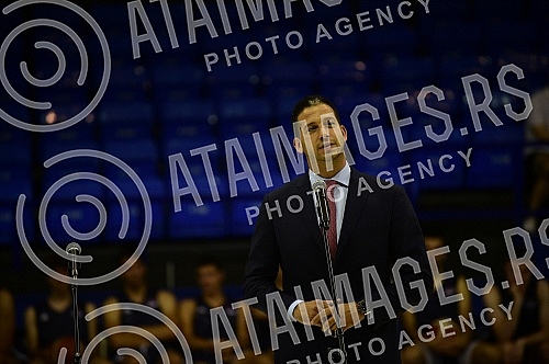 Belgrade basketball clinic Dusan Ivkovic, organized by the Association of Basketball Coaches of Serbia, is held at the Ranko Zeravica Sports Hall in New Belgrade.Beogradska kosarkaska klinika Dusan Ivkovic u organizaciji Udruzenje kosarkaskih trene