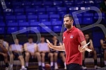 Belgrade basketball clinic Dusan Ivkovic, organized by the Association of Basketball Coaches of Serbia, is held at the Ranko Zeravica Sports Hall in New Belgrade.Beogradska kosarkaska klinika Dusan Ivkovic u organizaciji Udruzenje kosarkaskih trene