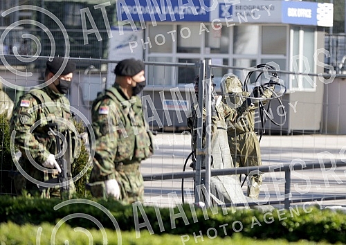 Life in Belgrade during state of emergency due to a coronavirus epidemic.Zivot u Beogradu tokom vanrednog stanja zbog epidemije korona virusa.