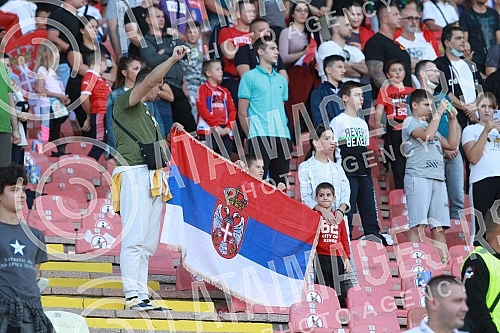 The match of the fourth round of Group A qualification for the 2022 World Cup between the football teams of Serbia and Luxembourg was played at the Rajko Mitic Stadium.Utakmica cetvrtog kola grupe A kvalifikacija za Svetsko prvenstvo 2022. godine i