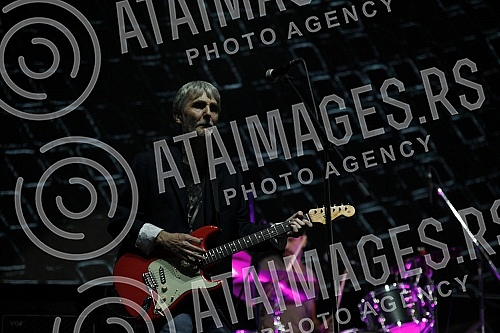 Concert of the band Partibrejkers at the Tasmajdan stadium.Koncert benda Partibrejkers na stadionu Tasmajdan
