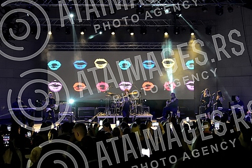 Concert of Marija Serifovic at the Summer Stage Nis (Low Fortress).Koncert Marije Serifovic na Letnjoj pozornici Nis (Niska tvrdjava).