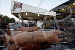 The festival in honor of roast - Pecenjijada in Stopanja..Festival u slavu pecenja - Pecenjijada u Stopanji.