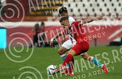 The match of the fourth round of Group A qualification for the 2022 World Cup between the football teams of Serbia and Luxembourg was played at the Rajko Mitic Stadium.Utakmica cetvrtog kola grupe A kvalifikacija za Svetsko prvenstvo 2022. godine i