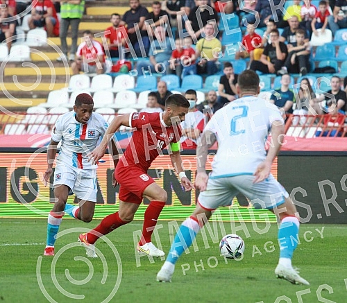 The match of the fourth round of Group A qualification for the 2022 World Cup between the football teams of Serbia and Luxembourg was played at the Rajko Mitic Stadium.Utakmica cetvrtog kola grupe A kvalifikacija za Svetsko prvenstvo 2022. godine i