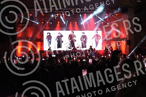 Concert of Marija Serifovic at the Summer Stage Nis (Low Fortress).Koncert Marije Serifovic na Letnjoj pozornici Nis (Niska tvrdjava).