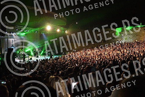 Concert of Marija Serifovic at the Summer Stage Nis (Low Fortress).Koncert Marije Serifovic na Letnjoj pozornici Nis (Niska tvrdjava).