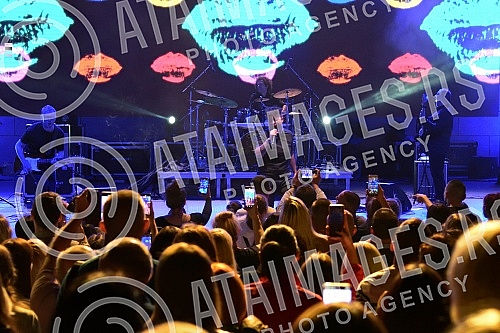 Concert of Marija Serifovic at the Summer Stage Nis (Low Fortress).Koncert Marije Serifovic na Letnjoj pozornici Nis (Niska tvrdjava).