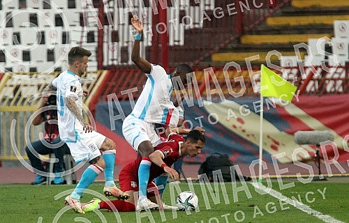 The match of the fourth round of Group A qualification for the 2022 World Cup between the football teams of Serbia and Luxembourg was played at the Rajko Mitic Stadium.Utakmica cetvrtog kola grupe A kvalifikacija za Svetsko prvenstvo 2022. godine i