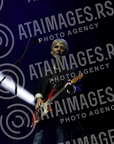 Concert of the band Partibrejkers at the Tasmajdan stadium.Koncert benda Partibrejkers na stadionu Tasmajdan