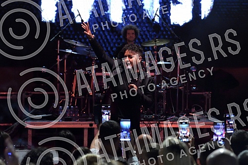 Concert of Marija Serifovic at the Summer Stage Nis (Low Fortress).Koncert Marije Serifovic na Letnjoj pozornici Nis (Niska tvrdjava).