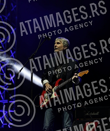 Concert of the band Partibrejkers at the Tasmajdan stadium.Koncert benda Partibrejkers na stadionu Tasmajdan