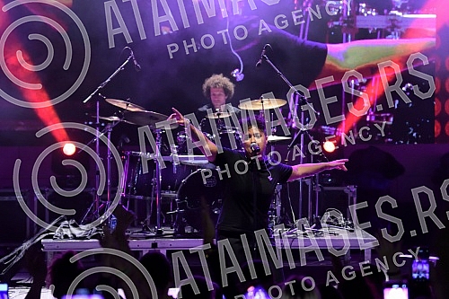 Concert of Marija Serifovic at the Summer Stage Nis (Low Fortress).Koncert Marije Serifovic na Letnjoj pozornici Nis (Niska tvrdjava).