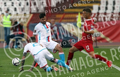 The match of the fourth round of Group A qualification for the 2022 World Cup between the football teams of Serbia and Luxembourg was played at the Rajko Mitic Stadium.Utakmica cetvrtog kola grupe A kvalifikacija za Svetsko prvenstvo 2022. godine i
