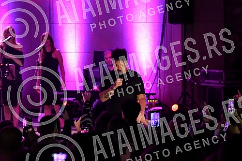 Concert of Marija Serifovic at the Summer Stage Nis (Low Fortress).Koncert Marije Serifovic na Letnjoj pozornici Nis (Niska tvrdjava).