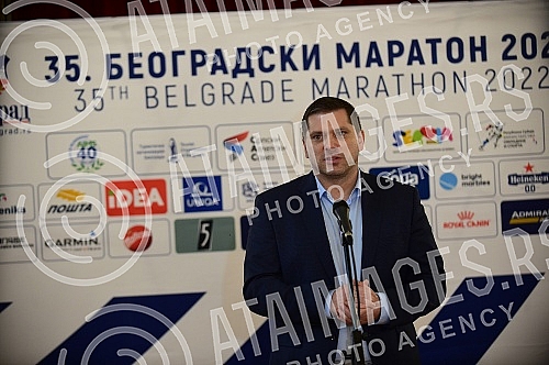 The Belgrade Marathon organized a ceremony called 