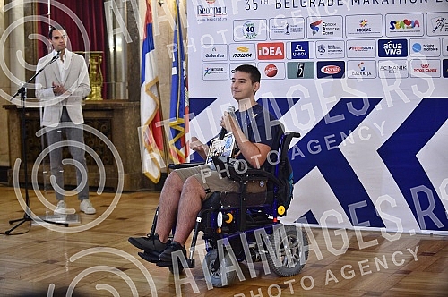 The Belgrade Marathon organized a ceremony called 