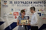 The Belgrade Marathon organized a ceremony called 