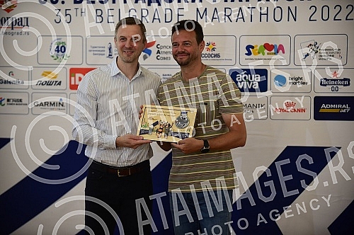 The Belgrade Marathon organized a ceremony called 