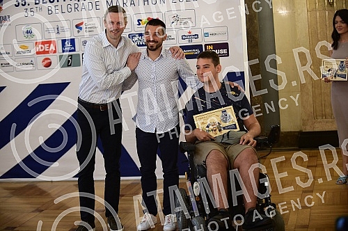 The Belgrade Marathon organized a ceremony called 