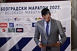 The Belgrade Marathon organized a ceremony called 