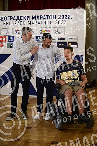 The Belgrade Marathon organized a ceremony called 