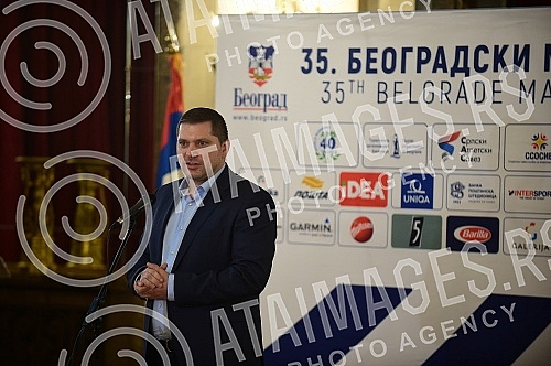 The Belgrade Marathon organized a ceremony called 