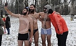 Winter races in their underwear - underpants RUN BELGRADE 2017 held at Ada Ciganlija.Zimska trka u donjem vesu - BELGRADE UNDERPANTS RUN 2017 odrzana na Adi ciganliji.