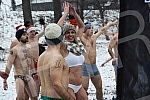 Winter races in their underwear - underpants RUN BELGRADE 2017 held at Ada Ciganlija.Zimska trka u donjem vesu - BELGRADE UNDERPANTS RUN 2017 odrzana na Adi ciganliji.