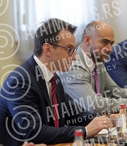 Director of the Office of the Government of Serbia for Kosovo and Metohija, Petar Petkovic, met with the Deputy Assistant Secretary for European and Eurasian Affairs and the Special Envoy of the United States of America for the Western Balkans, Gabri