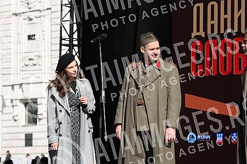 As part of the traditional Days of Freedom event organized by the City of Belgrade, which celebrates the two dates of the liberation of Belgrade, October 20, 1944 and November 1, 1918, the stage music spectacle 