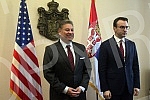 Director of the Office of the Government of Serbia for Kosovo and Metohija, Petar Petkovic, met with the Deputy Assistant Secretary for European and Eurasian Affairs and the Special Envoy of the United States of America for the Western Balkans, Gabri