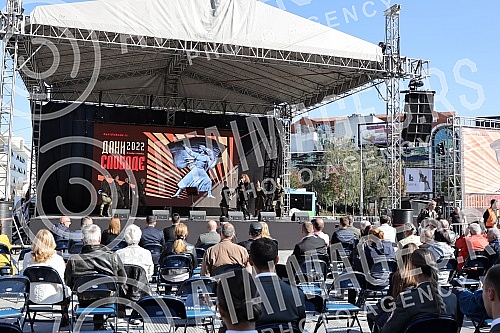 As part of the traditional Days of Freedom event organized by the City of Belgrade, which celebrates the two dates of the liberation of Belgrade, October 20, 1944 and November 1, 1918, the stage music spectacle 