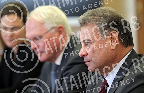 Director of the Office of the Government of Serbia for Kosovo and Metohija, Petar Petkovic, met with the Deputy Assistant Secretary for European and Eurasian Affairs and the Special Envoy of the United States of America for the Western Balkans, Gabri