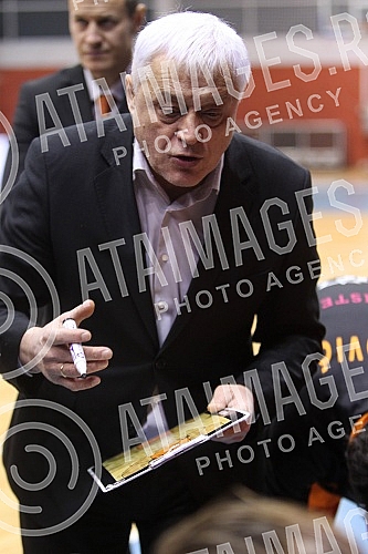 Match of the 10 rounds of the ABA League 2 played in the Ranko Zeravica hall between KK Dynamic and KK Zrinjski (Mostar).Utakmica 10 kola ABA lige 2 odigrana u hali Ranko Zeravica izmedju KK Dynamic i KK Zrinjski (Mostar). 