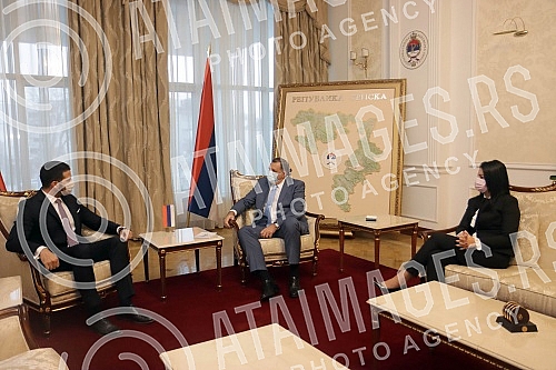 Serbian member of the BiH presidency Milorad Dodik met with serbian sports minister Vanja Udovicic.Srpski clan Predsjednistva BiH Milorad Dodik sastao se sa ministrom sporta Srbije Vanjom Udovicicem. 