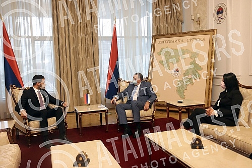 Serbian member of the BiH presidency Milorad Dodik met with serbian sports minister Vanja Udovicic.Srpski clan Predsjednistva BiH Milorad Dodik sastao se sa ministrom sporta Srbije Vanjom Udovicicem. 