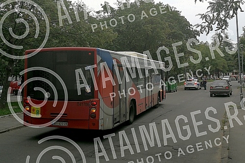 In Zeleznik, the bus driver on the line 58 passengers sprinkled with pepper spray.U Zelezniku vozaca autobusa na lini 58 putnik poprskao biber sprejom.