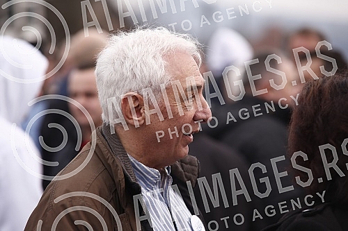 Roadblock in Gornji Nedeljice due to the announcement of the continuation of the Jadar project.Bolokada puta u Gornjim Nedeljicama zbog najave nastavak projekta Jadar.