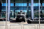 Republika Srpska police deployed armored vehicles in front of the government headquarters in Banja Luka.Policija Republike Srpske je rasporedila oklopna vozila pred sedistem vlade u Banjoj Luci.