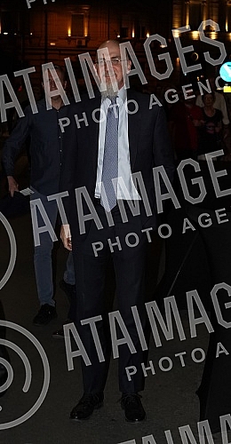 Tenor Andrea Bocelli's performance at the first Belgrade River Fest on the Geozavoda plateau, on the banks of the Sava River, in an open-air concert hall built just for this occasion.Nastup tenora Andree Bocelija na prvom festivalu Belgrade River F