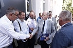 The Minister for Rural Care, Milan Krkobabic, visited Lebane, where after a short meeting with the management of the Municipality, he started driving a minibus for the transport of the rural population, which was purchased with the funds of the Minis