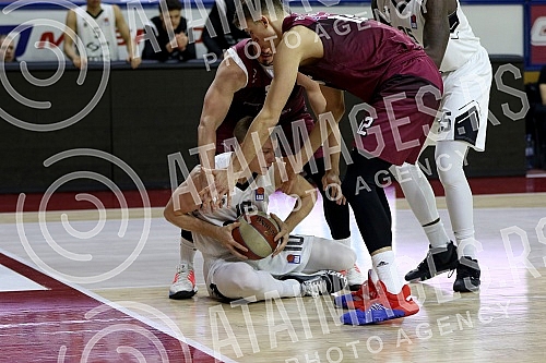 Basketball match, Round 16 ABA League - FMP vs KK Partizan held at FMP hall.Kosarkaska utakmica, 16 kolo ABA lige odigrano u FMP hali izmedju KK FMP i KK Partizan.