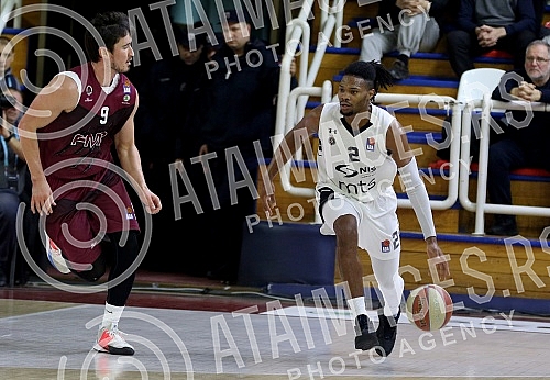 Basketball match, Round 16 ABA League - FMP vs KK Partizan held at FMP hall.Kosarkaska utakmica, 16 kolo ABA lige odigrano u FMP hali izmedju KK FMP i KK Partizan.