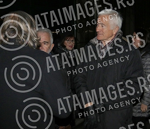 Burial - the cremation of the Serbian actress Neda Arneric held at the New Cemetery.Sahrana - kremacija srpske glumice Nede Arneric odrzana na Novom groblju.