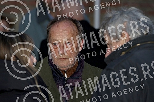 Burial - the cremation of the Serbian actress Neda Arneric held at the New Cemetery.Sahrana - kremacija srpske glumice Nede Arneric odrzana na Novom groblju.